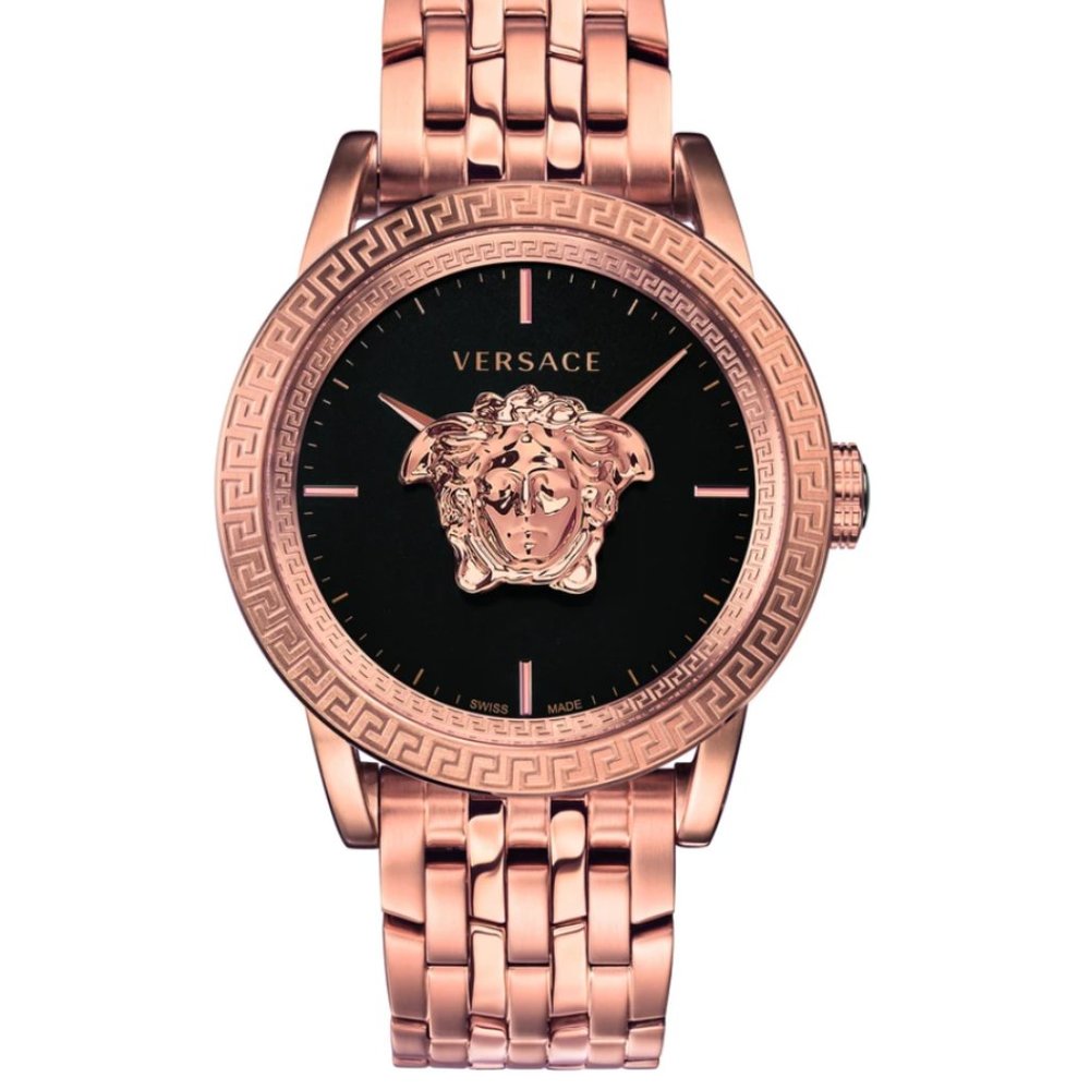 Versace Rose Gold Empire 43mm Watch